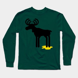 Moose Accident Long Sleeve T-Shirt